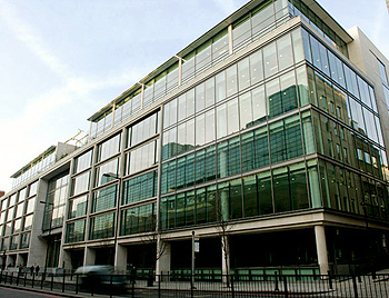 Modern office building in London